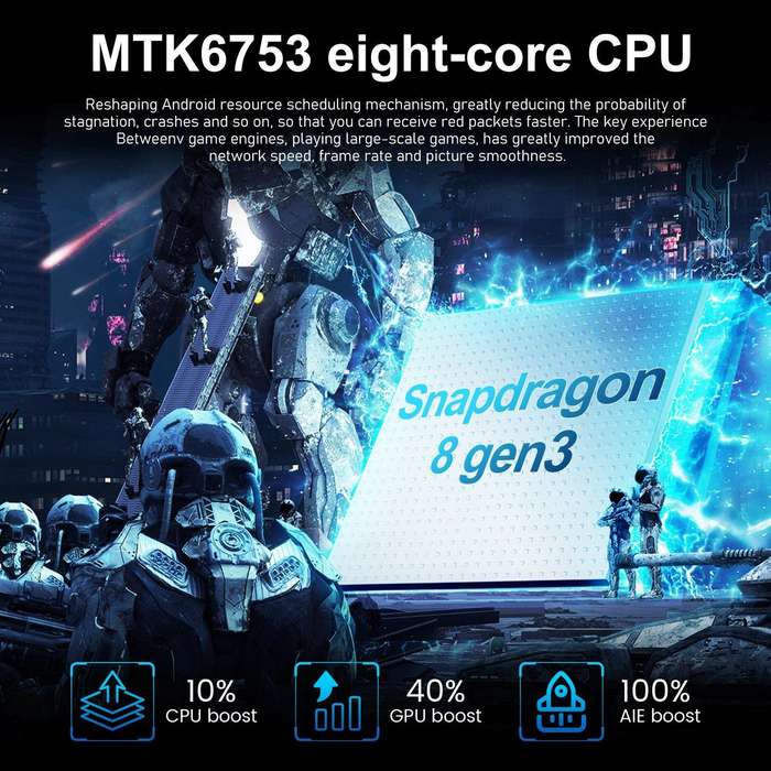 i15 Pro Max / VD1, 3GB+32GB, 6.79 inch Screen, Face Identification, Android 8.1 MTK6753 Octa Core...
