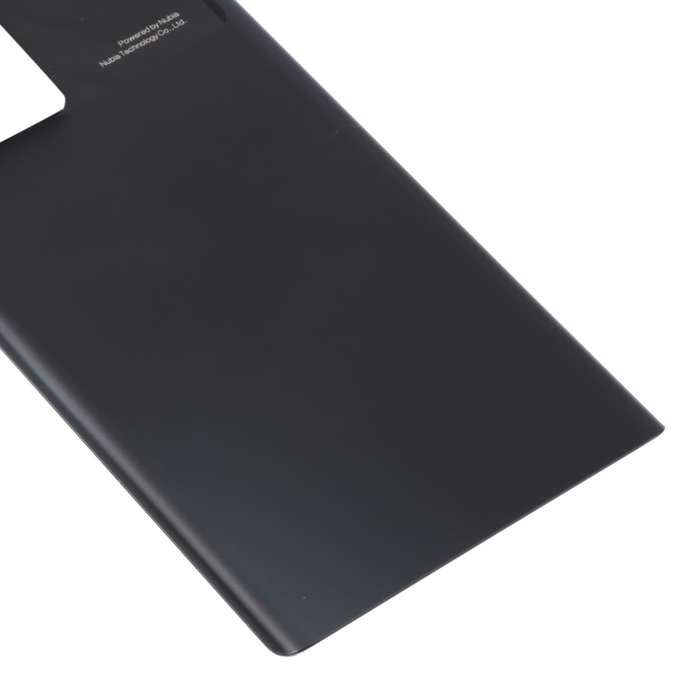 Glass Battery Back Cover for ZTE Nubia Z30 Pro(Black)