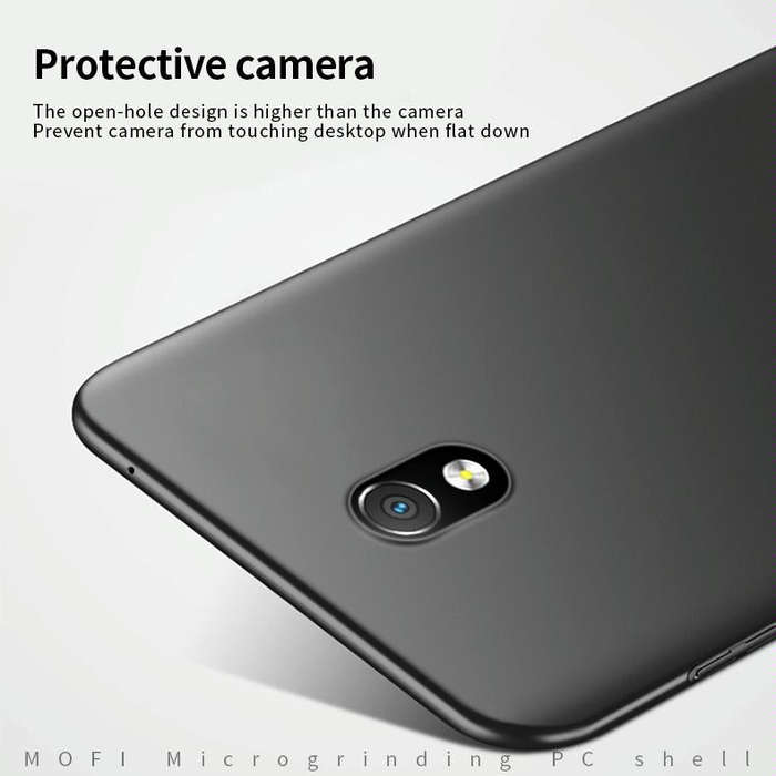 For Xiaomi RedMi 8A MOFI Frosted PC Ultra-thin Hard Case(Black)