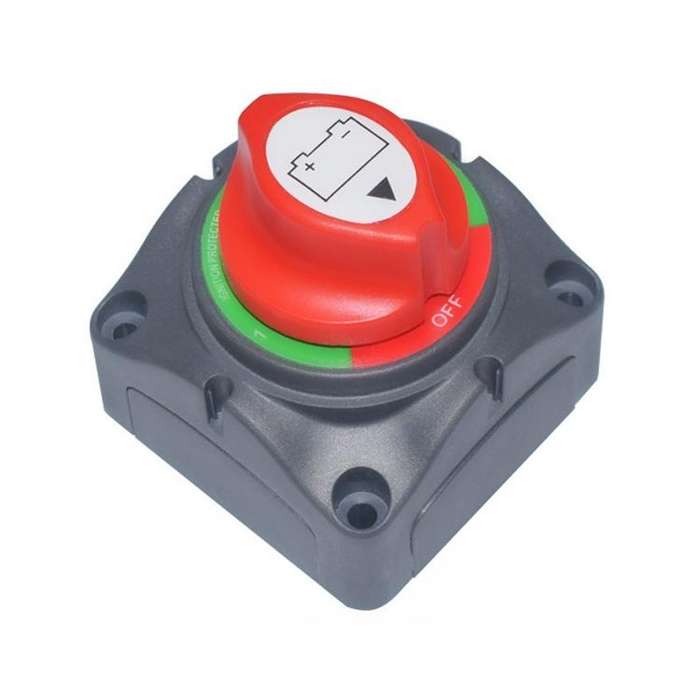 Car Auto RV Marine Boat Battery 3-level Current Distribution Selector Isolator Disconnect Rotary ...