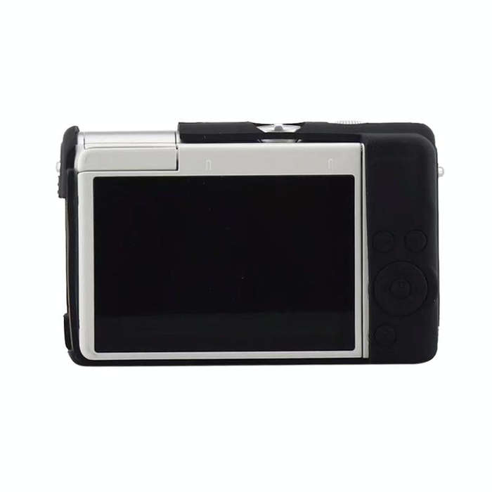 Soft Silicone Protective Case for Canon EOS M200 (Black)
