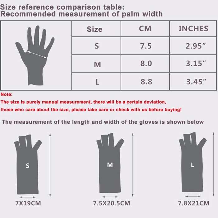 Black Fiber A Pair Sports Breathable Health Care Half Finger Gloves Rehabilitation Training Arthr...