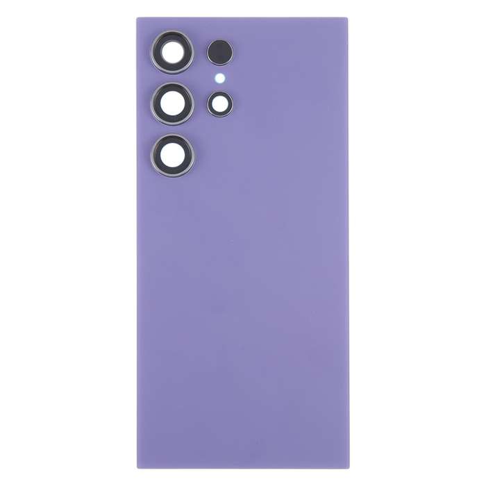 For Samsung Galaxy S24 Ultra SM-S928B OEM Battery Back Cover with Camera Lens Cover(Purple)