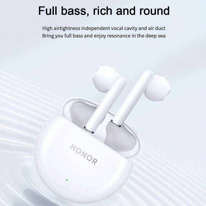 Honor Earbuds X5 Semi-in-ear Smart Call Noise Reduction Wireless Bluetooth Earphones(Coral Pink)