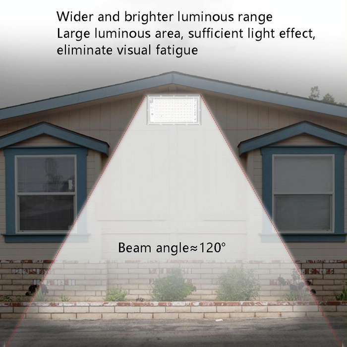 Waterproof LED Flood Light Outdoor Garden Light Construction Site Lighting Project Light, Specs: ...