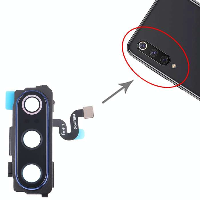 For Xiaomi Mi 9 Original Camera Lens Cover (Blue)