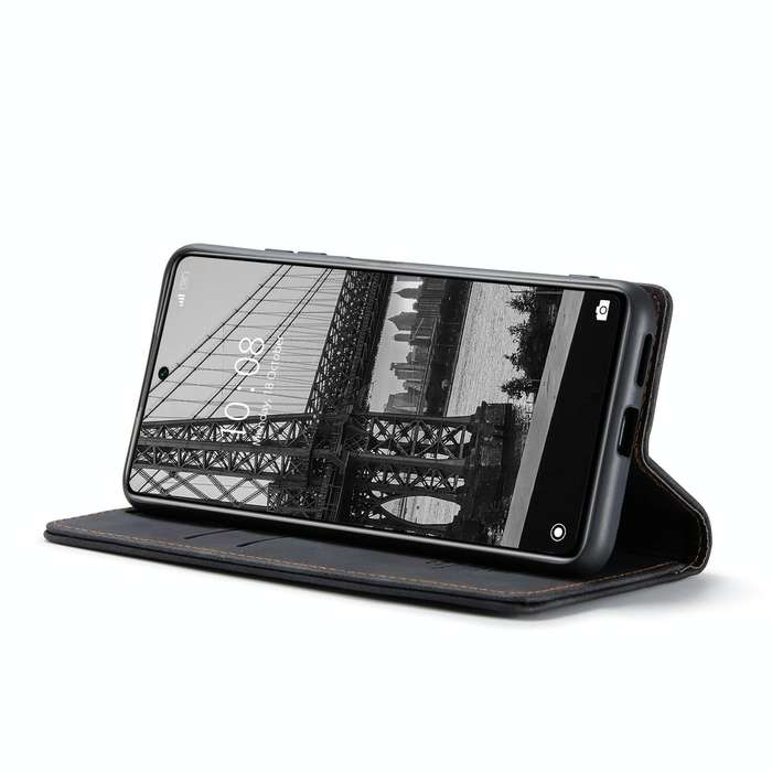 For Xiaomi 12 Lite CaseMe 013 Multifunctional Horizontal Flip Leather Phone Case(Black)