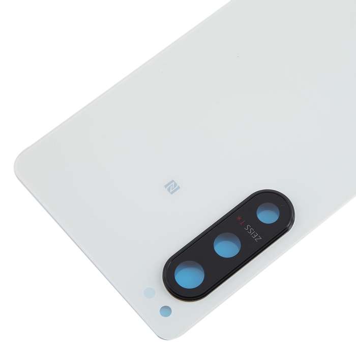For Sony Xperia 5 IV Original Battery Back Cover with Camera Lens Cover(White)
