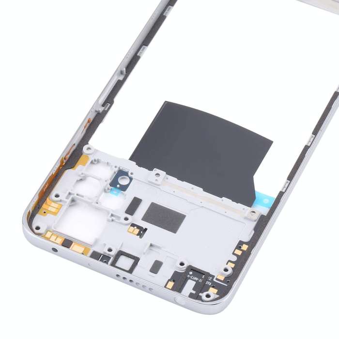 Middle Frame Bezel Plate for Xiaomi Poco X4 Pro 5G/Redmi Note 11E Pro(Silver)