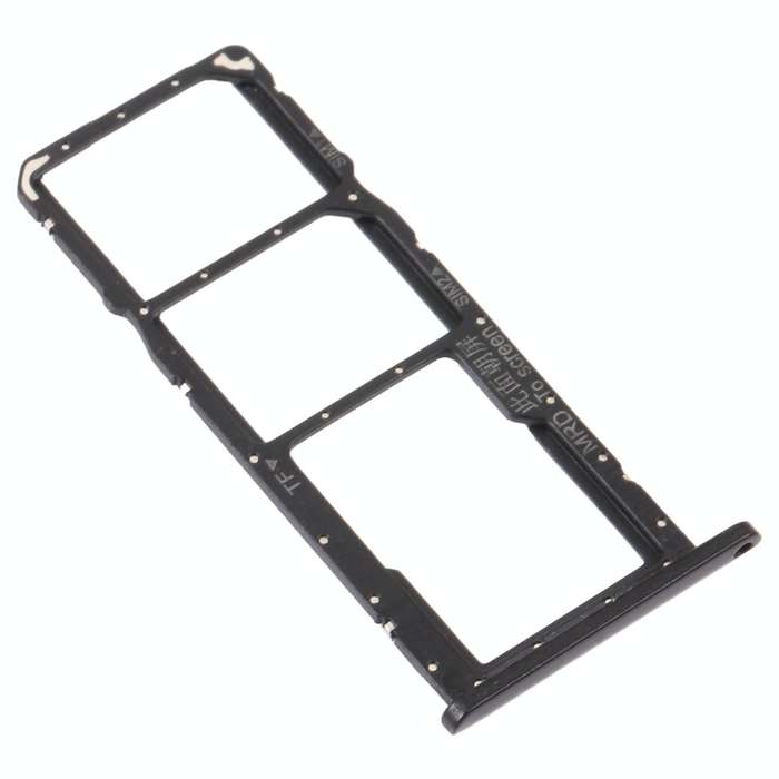 SIM Card Tray + SIM Card Tray + Micro SD Card Tray for Huawei Enjoy 9e (Black)