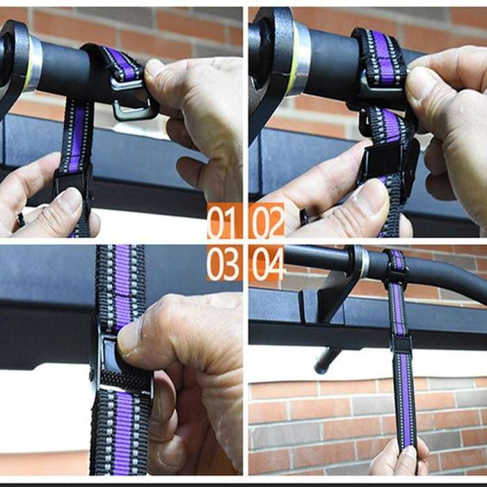 3 in 1 Pull-up Auxiliary Band High-strength PP Material Elastic Band Tension Rope, Pulling Force:...