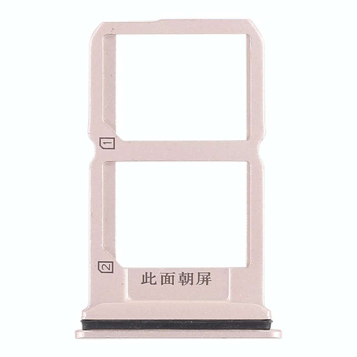 For Vivo X9s Plus 2 x SIM Card Tray (Gold)