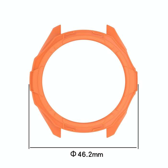 For Garmin Approach S70 42mm Armor Hollow Watch Protective Case(Midnight Blue)