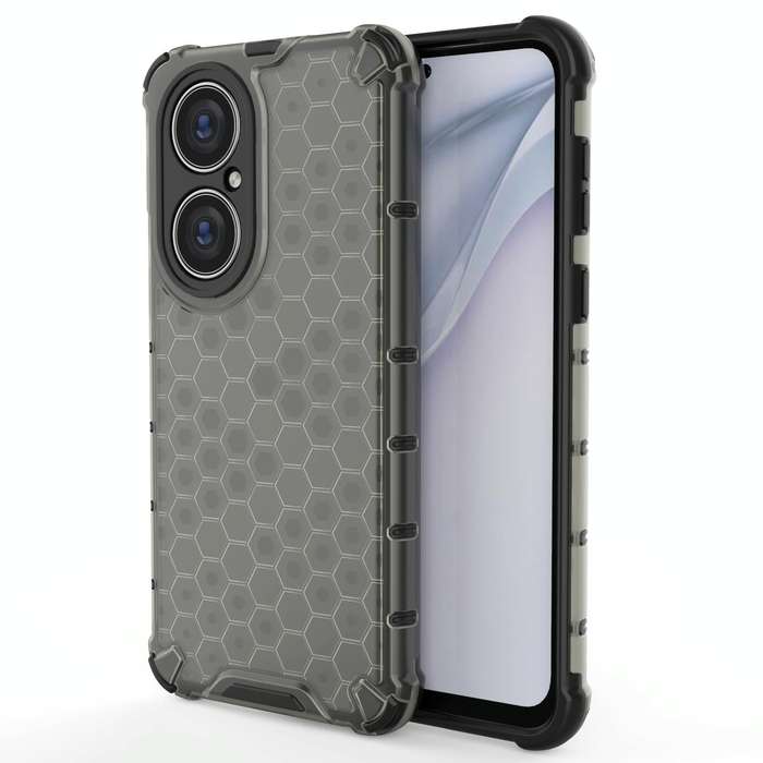 For Huawei P50 Pro Shockproof Honeycomb PC + TPU Protective Case(Black)