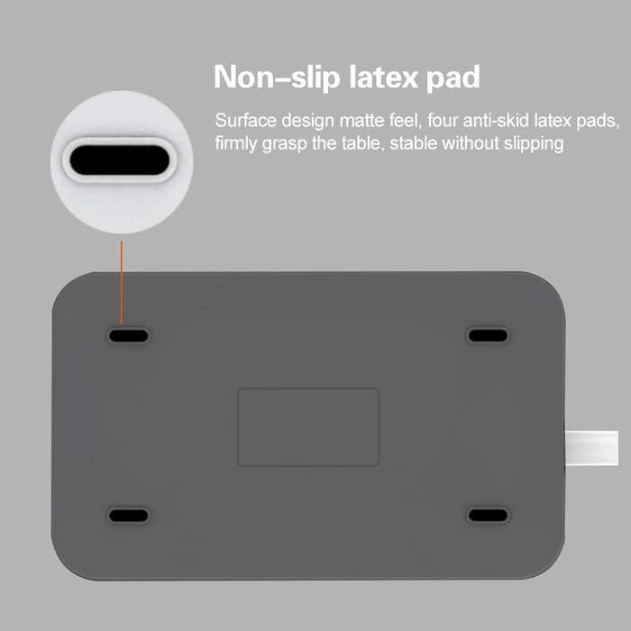 LDNIO SC3604 6 x USB Ports Multi-function Travel Home Office Socket, Cable Length: 2m, US Plug
