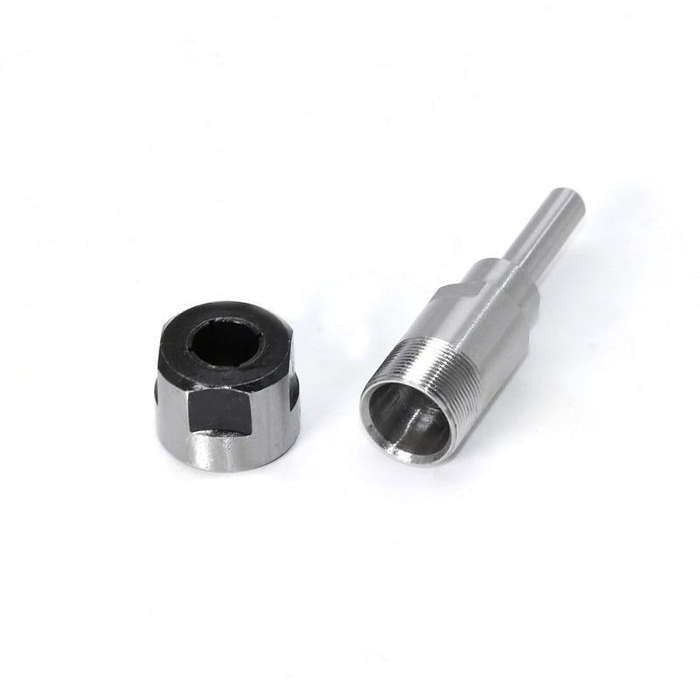 8mm To 1/2mm Engraving Trimming Machine Extension Pole Converter