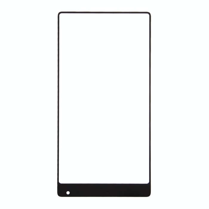 For Xiaomi Mi Mix Front Screen Outer Glass Lens(Black)