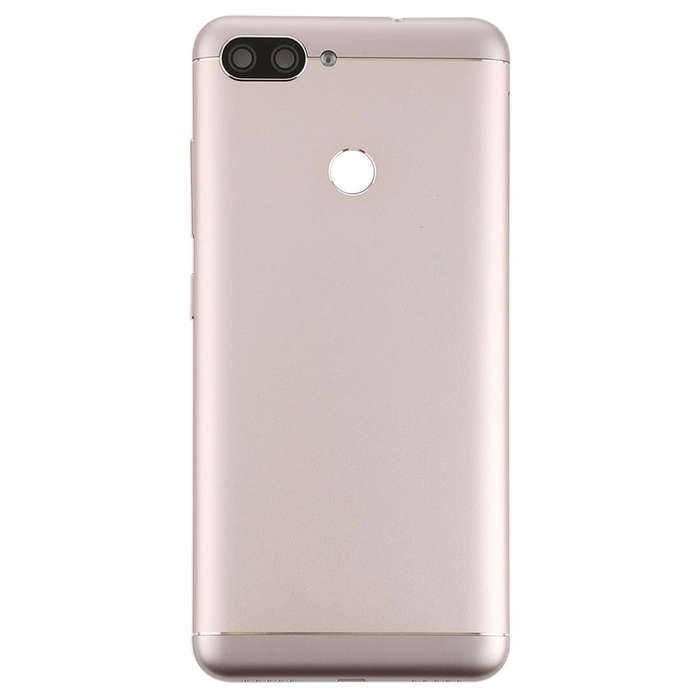 Back Cover with Camera Lens & Side Keys for Asus Zenfone Max Plus (M1) / ZB570TL(Gold)