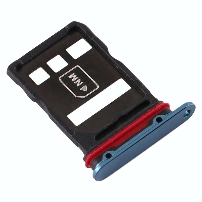 Original SIM Card Tray + NM Card Tray for Huawei Mate 30 Pro (Green)