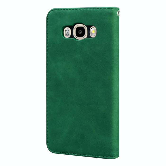 For Samsung Galaxy J5 (2016) / J510 Frosted Business Magnetic Horizontal Flip PU Leather Case wit...