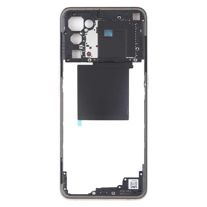 For OPPO Reno5 5G Original Middle Frame Bezel Plate (Gold)
