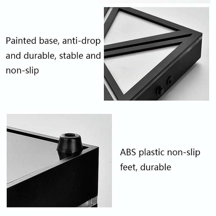 6 In 1 Multifunctional Compartmental Fruit Tray, Style: Transparent