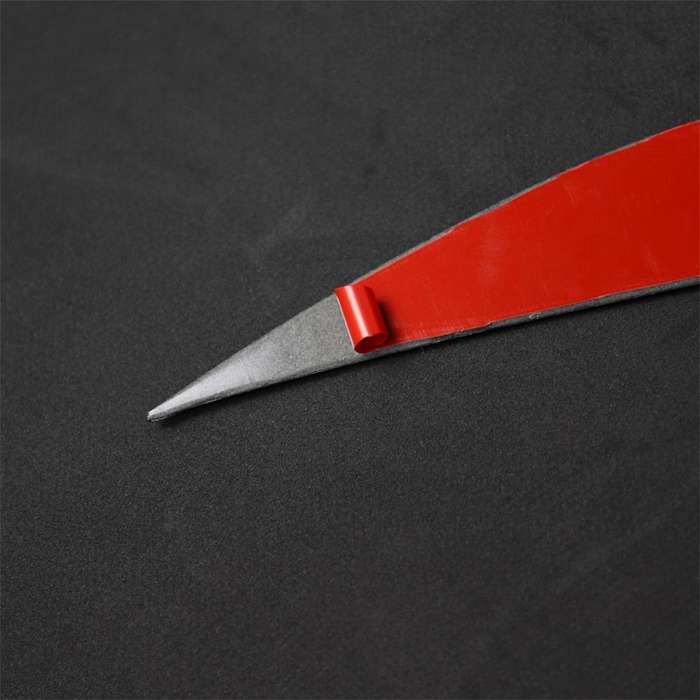1 Pairs Yellow Red Color Carbon Fiber Car Lamp Eyebrow Decorative Sticker for BMW F30 2013-2015