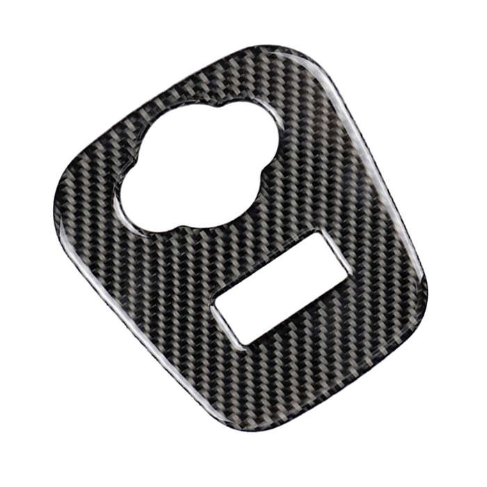 Car F Chassis Cigarette Lighter Cover Panel Carbon Fiber Decorative Sticker for BMW Mini Cooper F...
