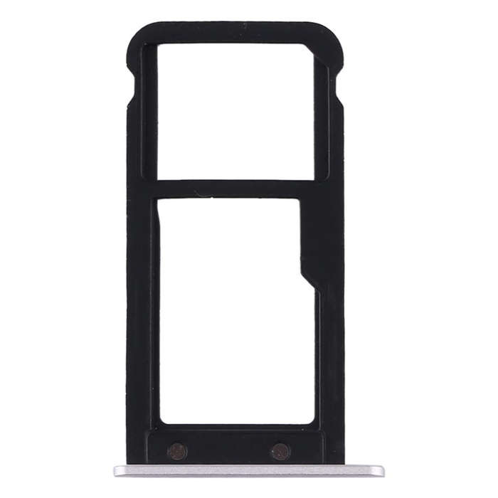 SIM Card Tray + Micro SD Card Tray for Huawei MediaPad M3 8.4 (4G Version) (Silver)