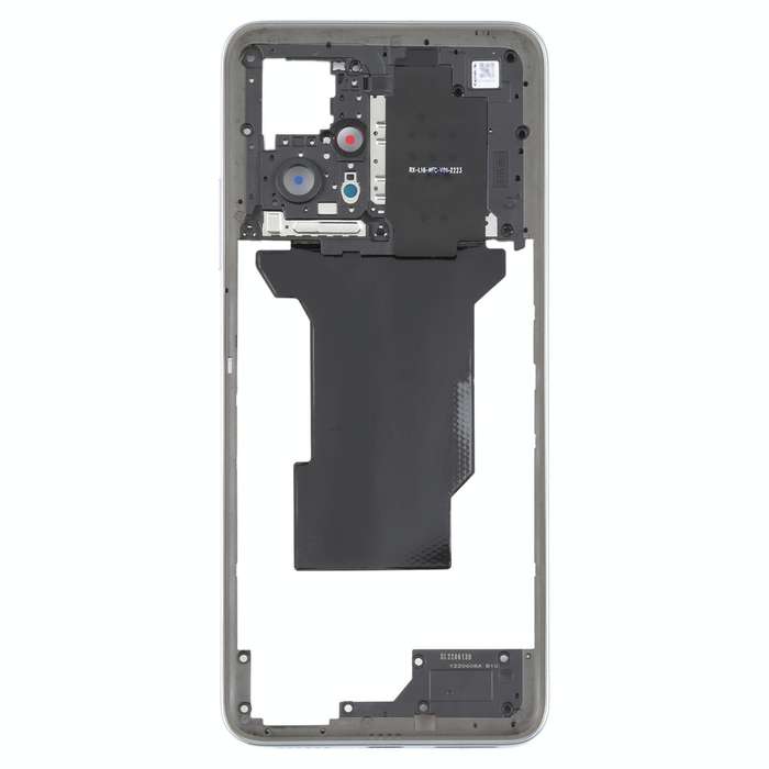 For Xiaomi Redmi Note 11T Pro / Note 11T Pro+ / Poco X4 GT Middle Frame Bezel Plate (Silver)