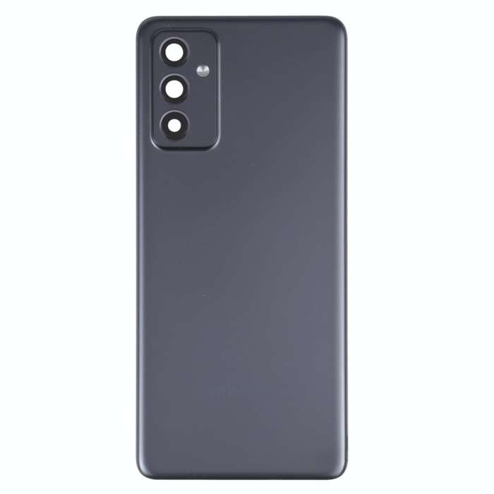 For Samsung Galaxy A82 Battery Back Cover With Camera Lens (Black)