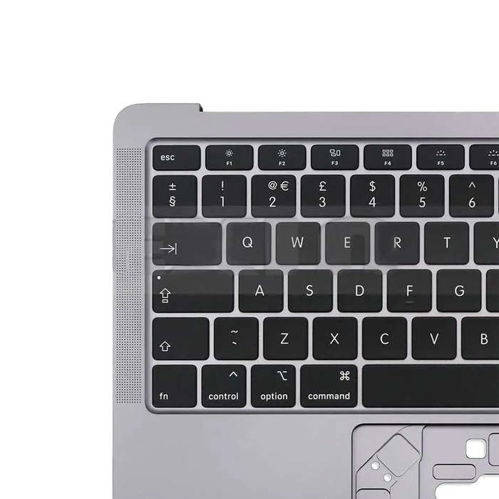 For Macbook Air 13 A2179 2020 C-side Cover + UK Edition Key Board(Black)