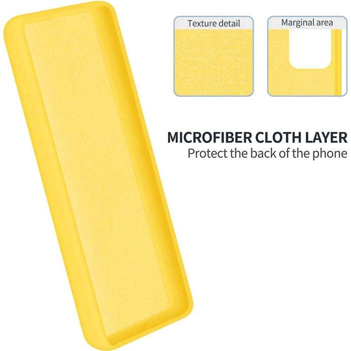 For OPPO F23 5G / A98 5G / A1 5G Pure Color Liquid Silicone Shockproof Phone Case(Yellow)