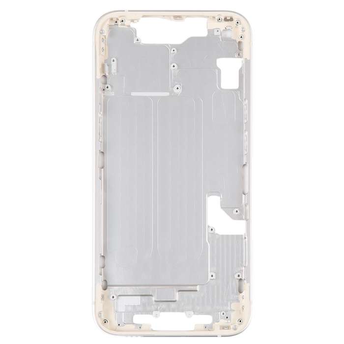 For iPhone 14 Middle Frame with Side Keys (Gold)