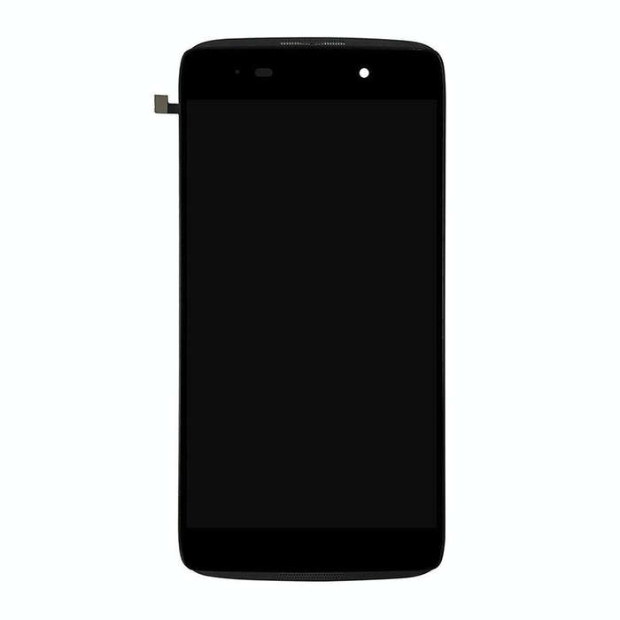 OEM LCD Screen for Alcatel One Touch Idol 3 4.7 LTE / 6039 Digitizer Full Assembly with Frame(Black)
