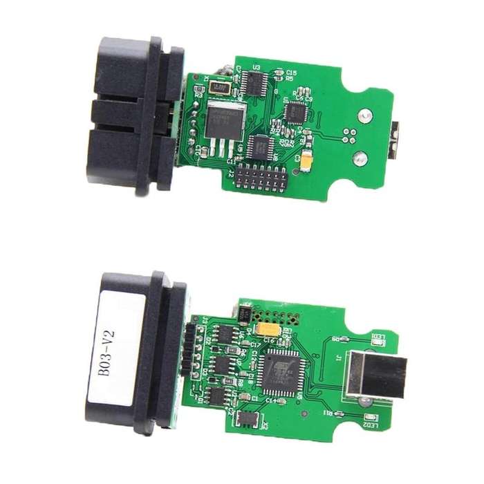 HEX ATMEGA162+16V8B+FT232RQ VAG 21.9 OBD2 Test Cable for Volkswagen / Audi, Software Version: Por...