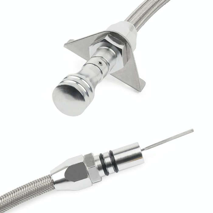 Car Flexible Stainless Transmission Gearbox Oil Dipstick 530mm Oil Measuring Rod for Chevrolet(Si...