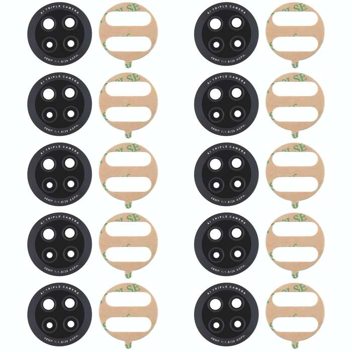 For Huawei Y9a / Enjoy 20 Plus 5G 10pcs Back Camera Lens