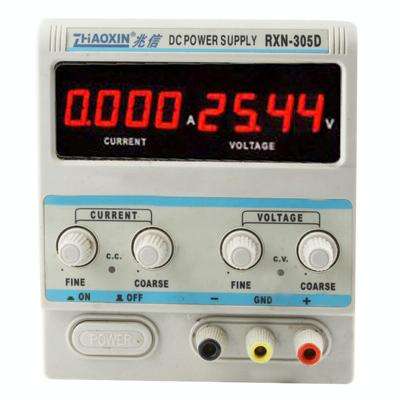 RXN-305D Linear Adjustable DC Power Supply, 30V / 5A