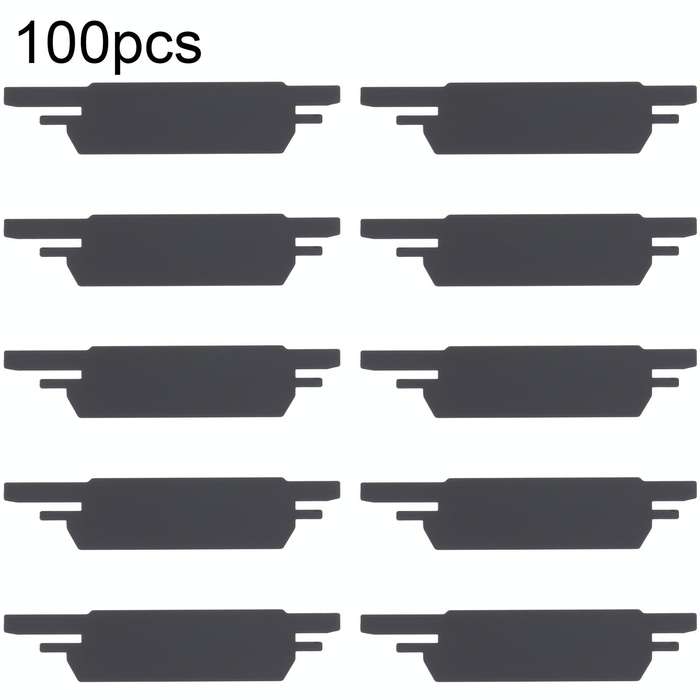 For iPhone 12 mini / 13 mini 100set Battery Black Adhesive Strip Sticker