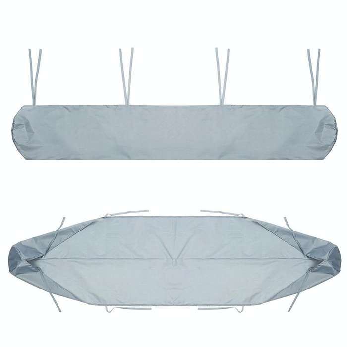 Outdoor Patio Canopy Awning Waterproof Cover Retractable Dustproof Protective Cover, Size: 3m(Grey)