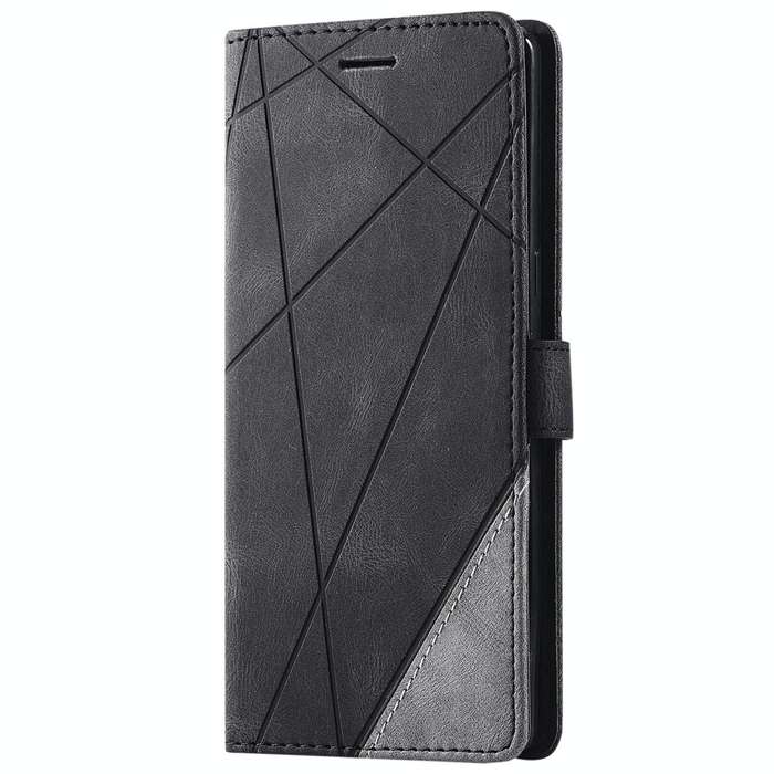 For Samsung Galaxy Note 8 Skin Feel Splicing Horizontal Flip Leather Case with Holder & Card Slot...