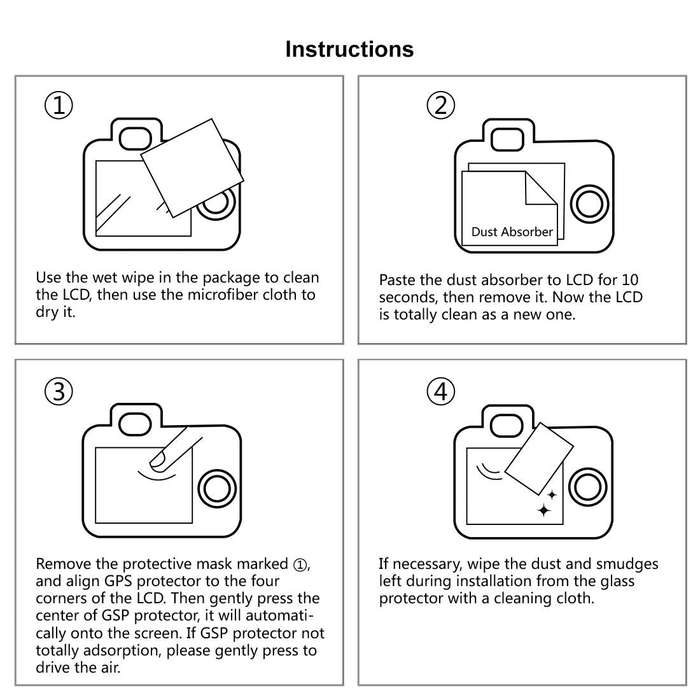 PULUZ 2.5D 9H Tempered Glass Film for Canon EOS R6