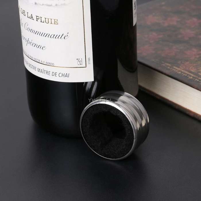 5 PCS Stainless Steel Red Wine Stop Ring