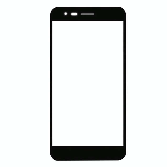 Front Screen Outer Glass Lens for LG K4 2017 / M160 (Black)