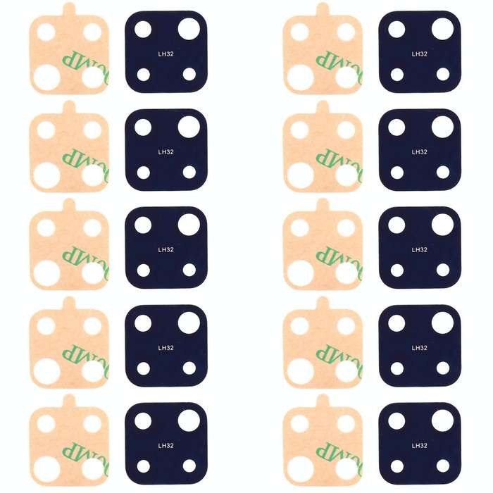 For Huawei Mate 30 Lite 10pcs Back Camera Lens