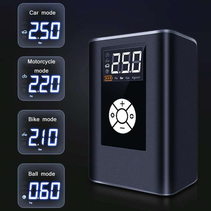 JM-8804 Car High-Pressure High-Power Tire Air Pump(Wireless Version)