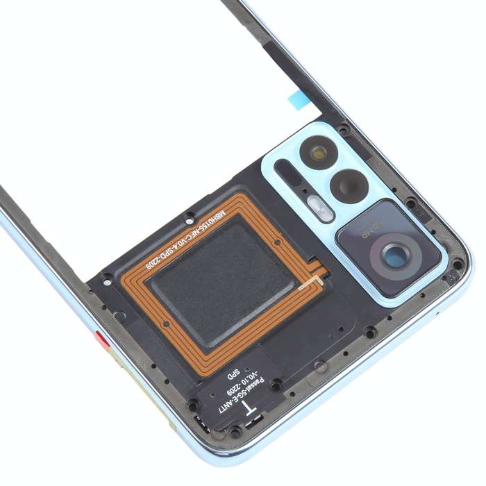 For TCL 30+ Original Middle Frame Bezel Plate (Blue)