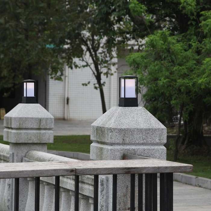 Outdoor Rain and Rustproof Wall Lamp Modern Minimalist Column Lamp