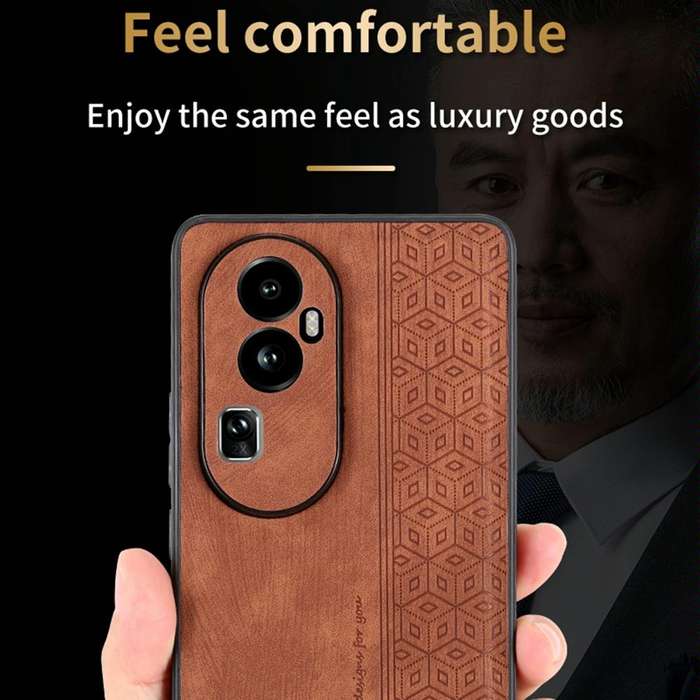 For OPPO Reno10 Global / Reno10 Pro Global AZNS 3D Embossed Skin Feel Phone Case(Black)